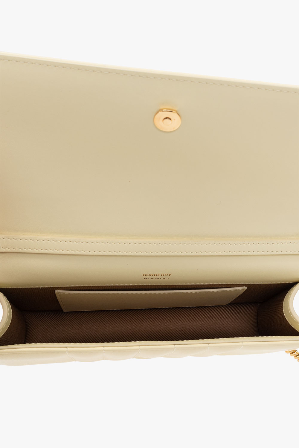 Yellow 'Lola' quilted shoulder bag Burberry